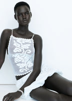 Open Back Crochet Top