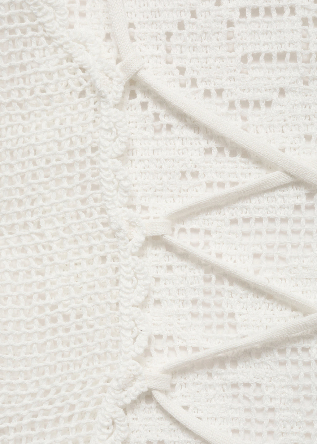 Open Back Crochet Top