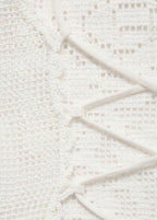 Open Back Crochet Top