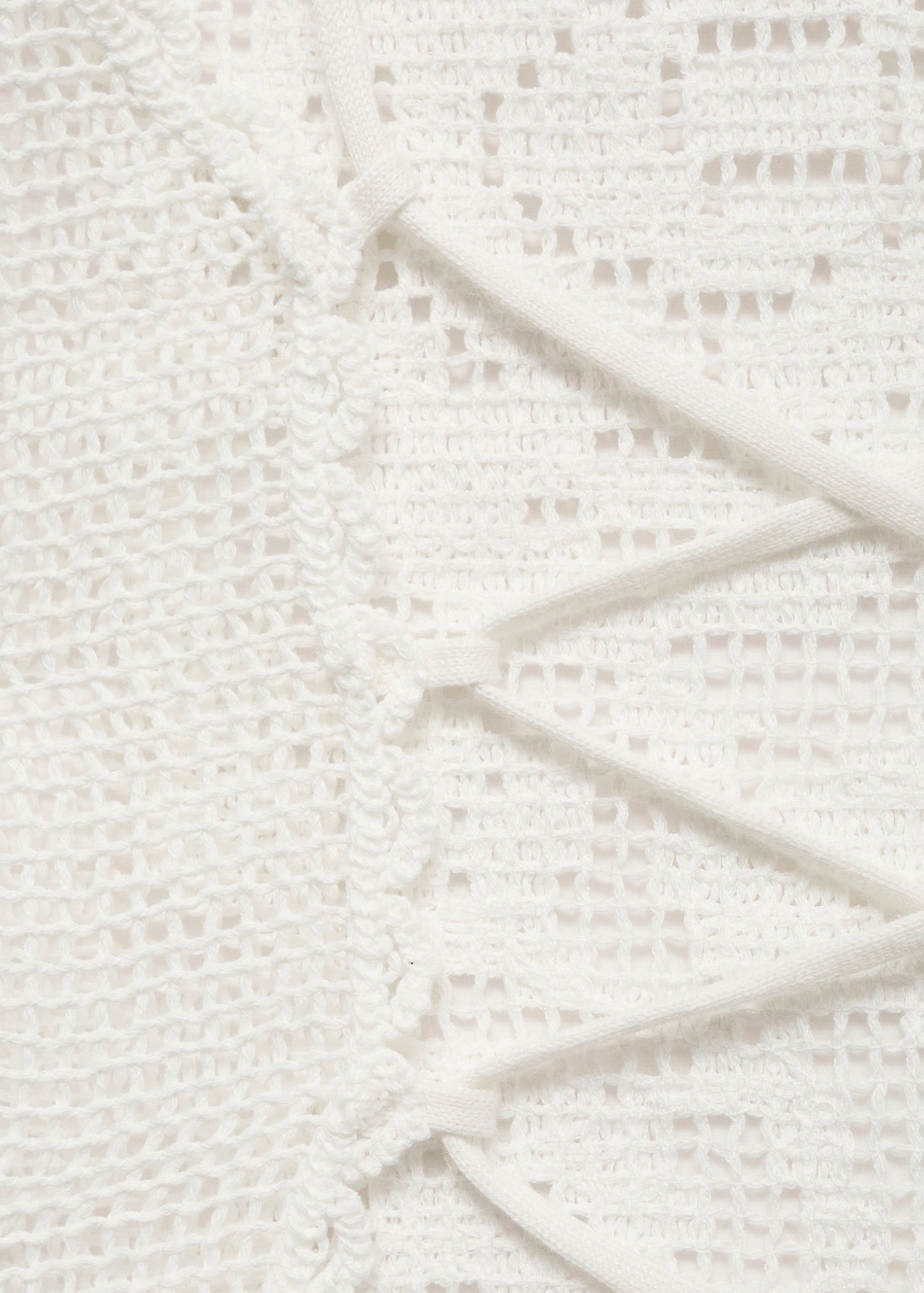 Open Back Crochet Top