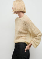 Openwork Knit Sweater