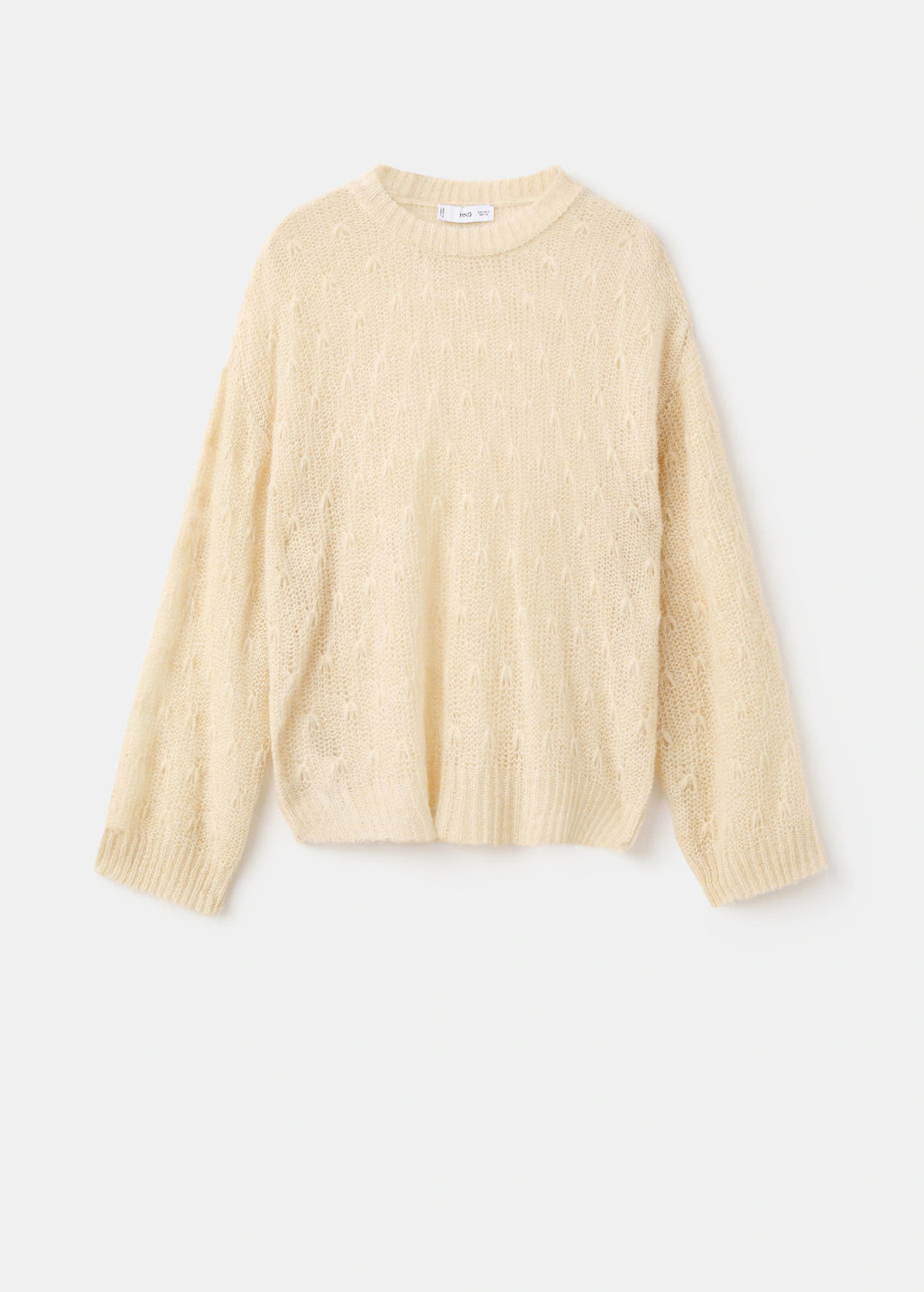 Openwork Knit Sweater