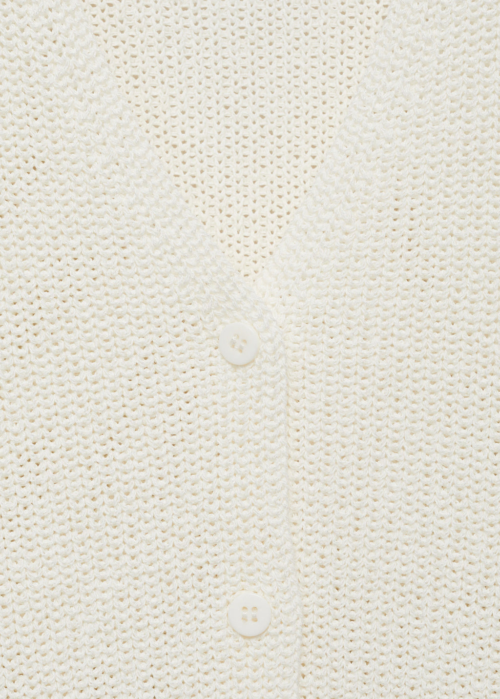 Openwork Knitted Waistcoat