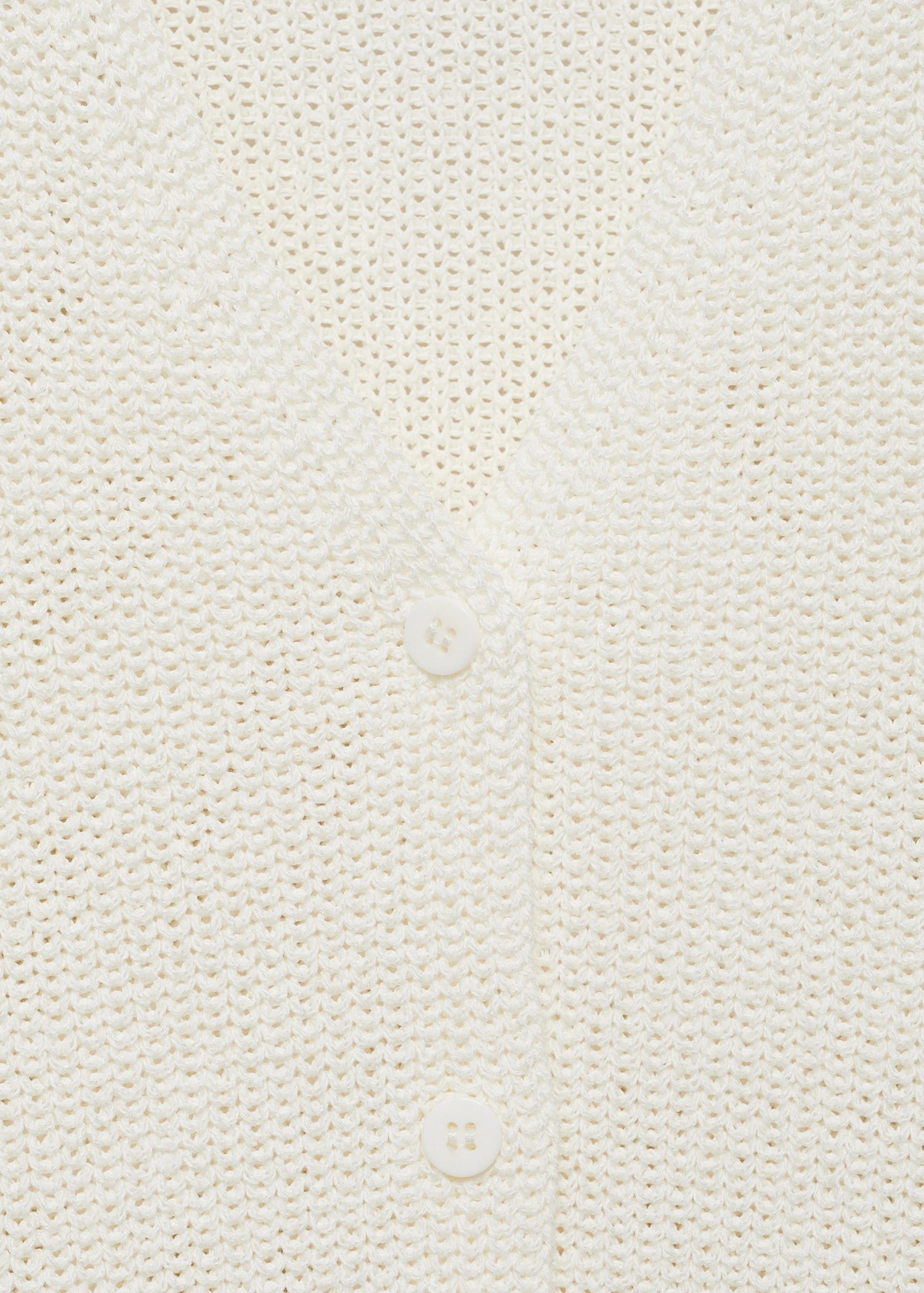 Openwork Knitted Waistcoat