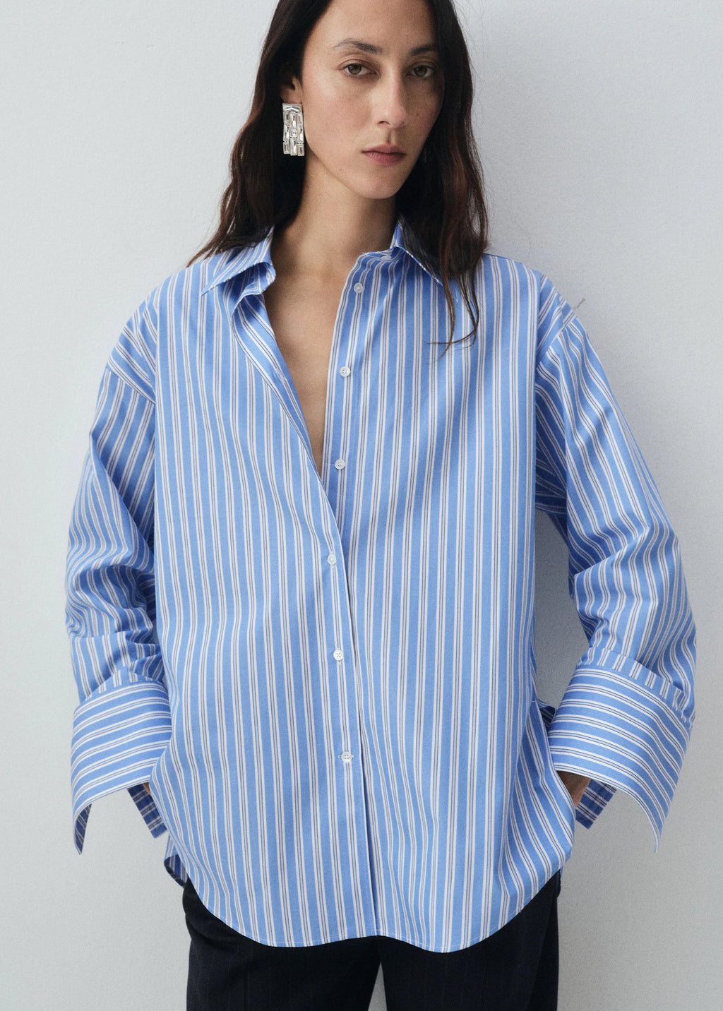 Oversize Poplin Shirt