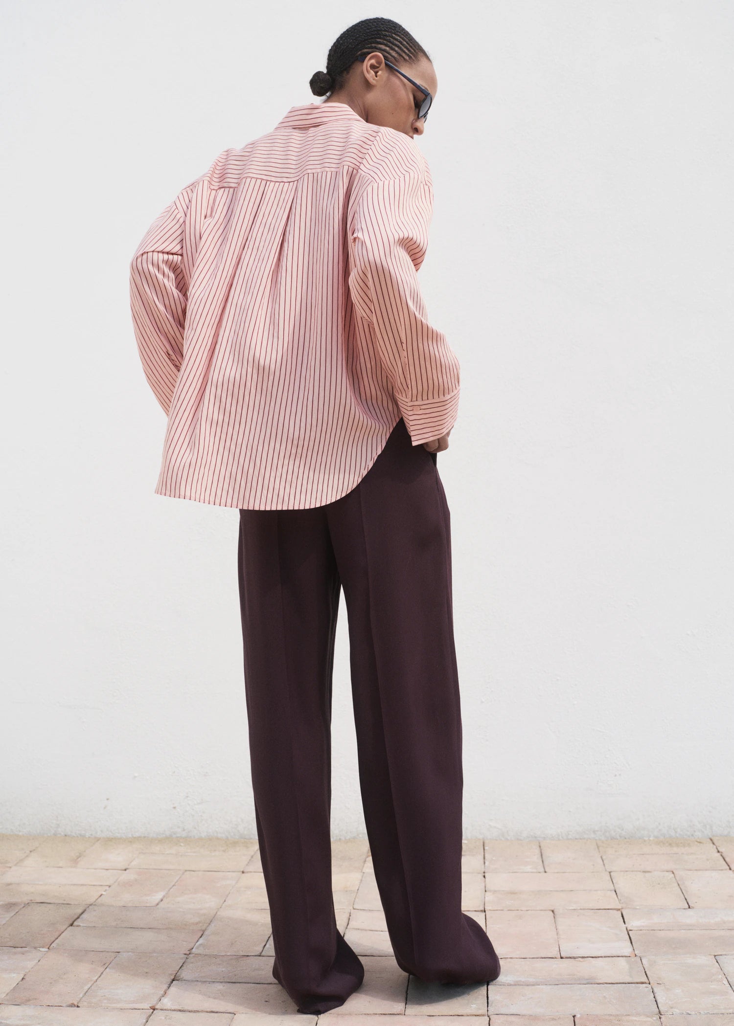 Oversize Striped Shirt