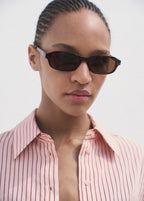 Oversize Striped Shirt