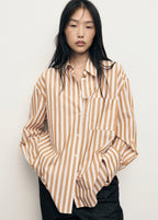 Oversize Striped Shirt