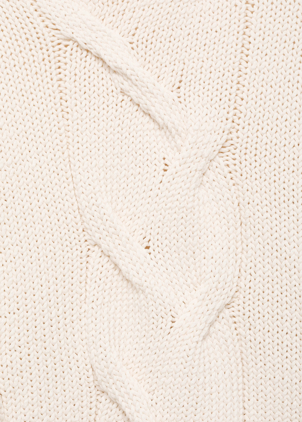 Oversized Cable Knit Sweater