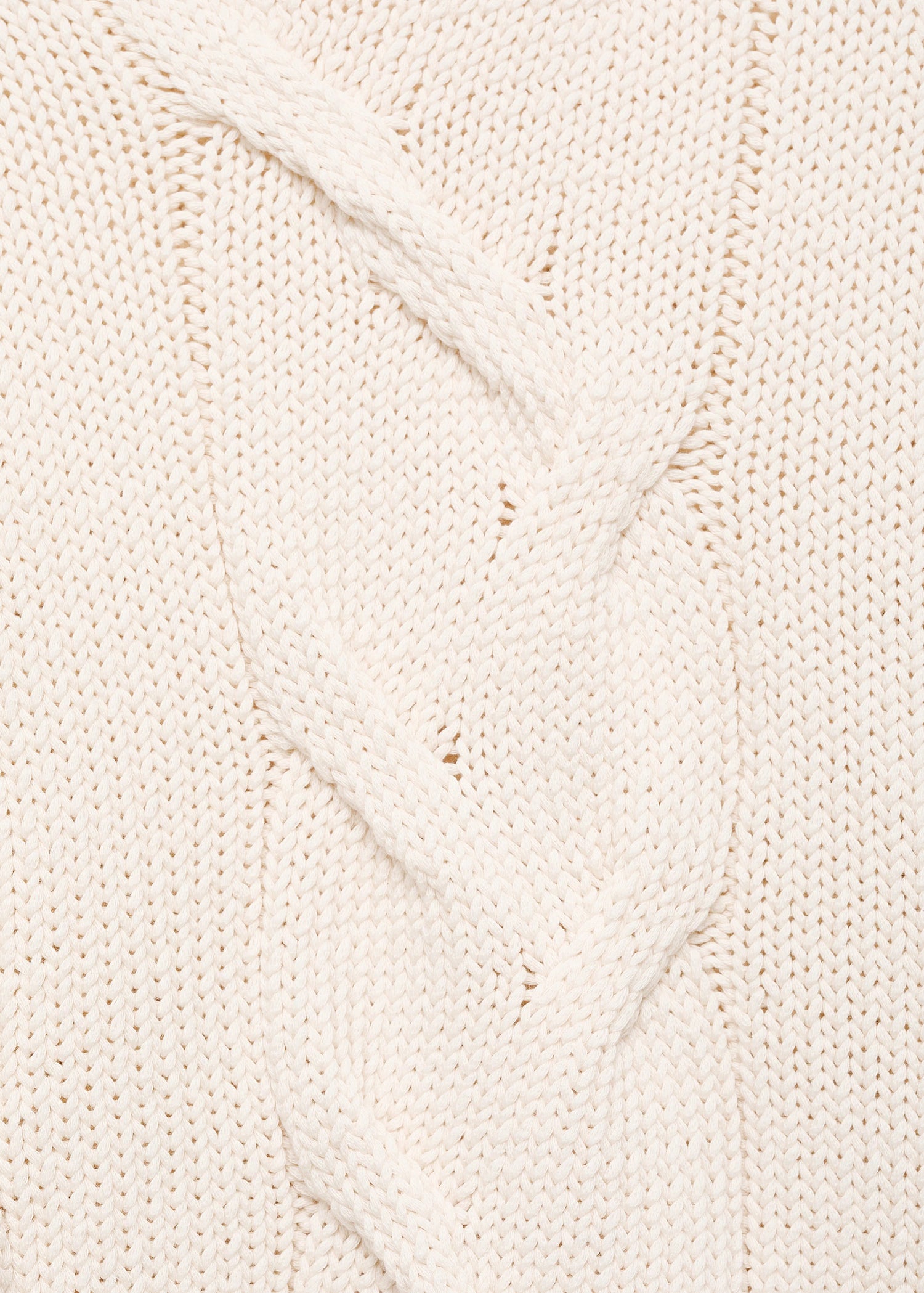 Oversized Cable Knit Sweater