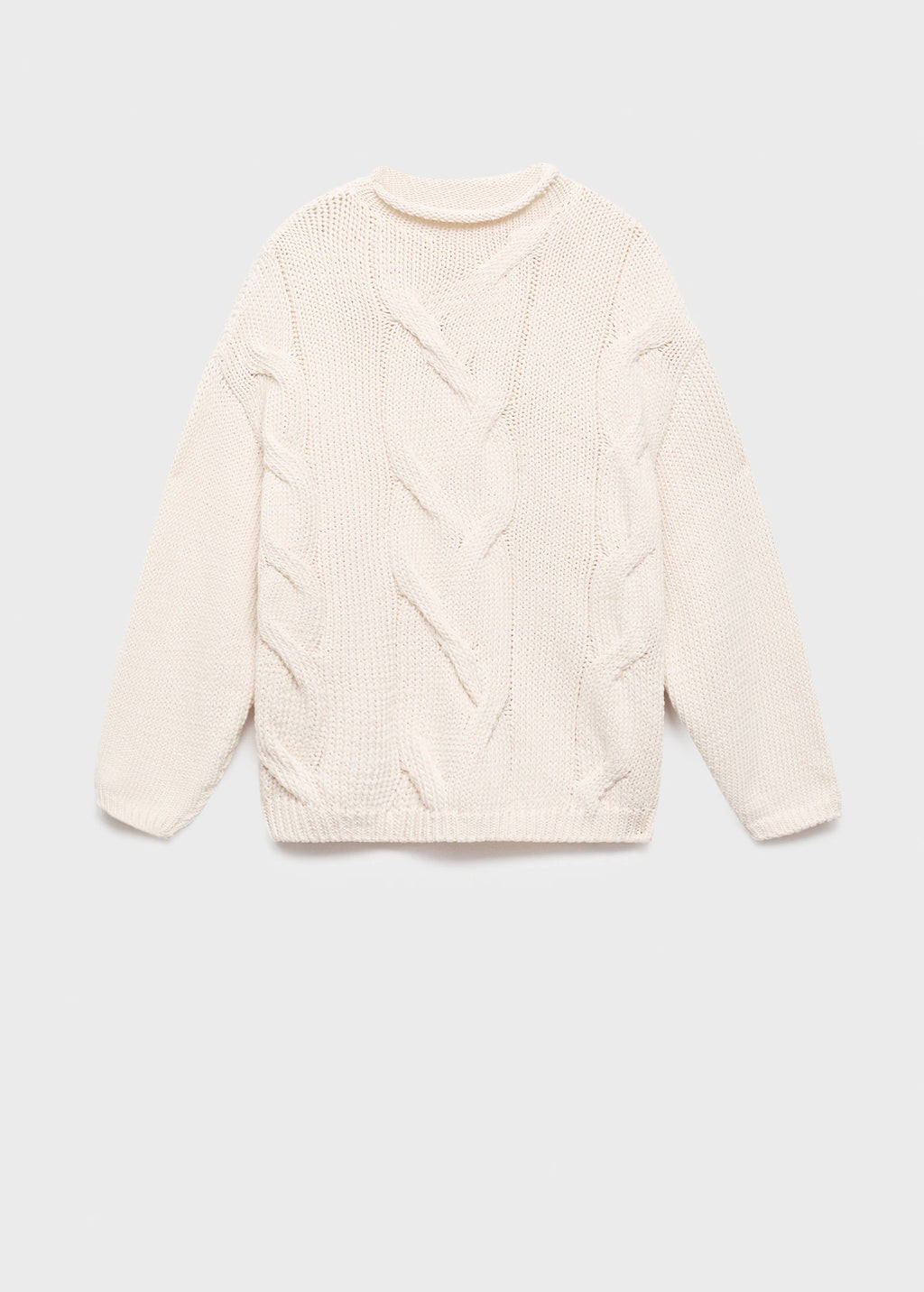 Oversized Cable Knit Sweater