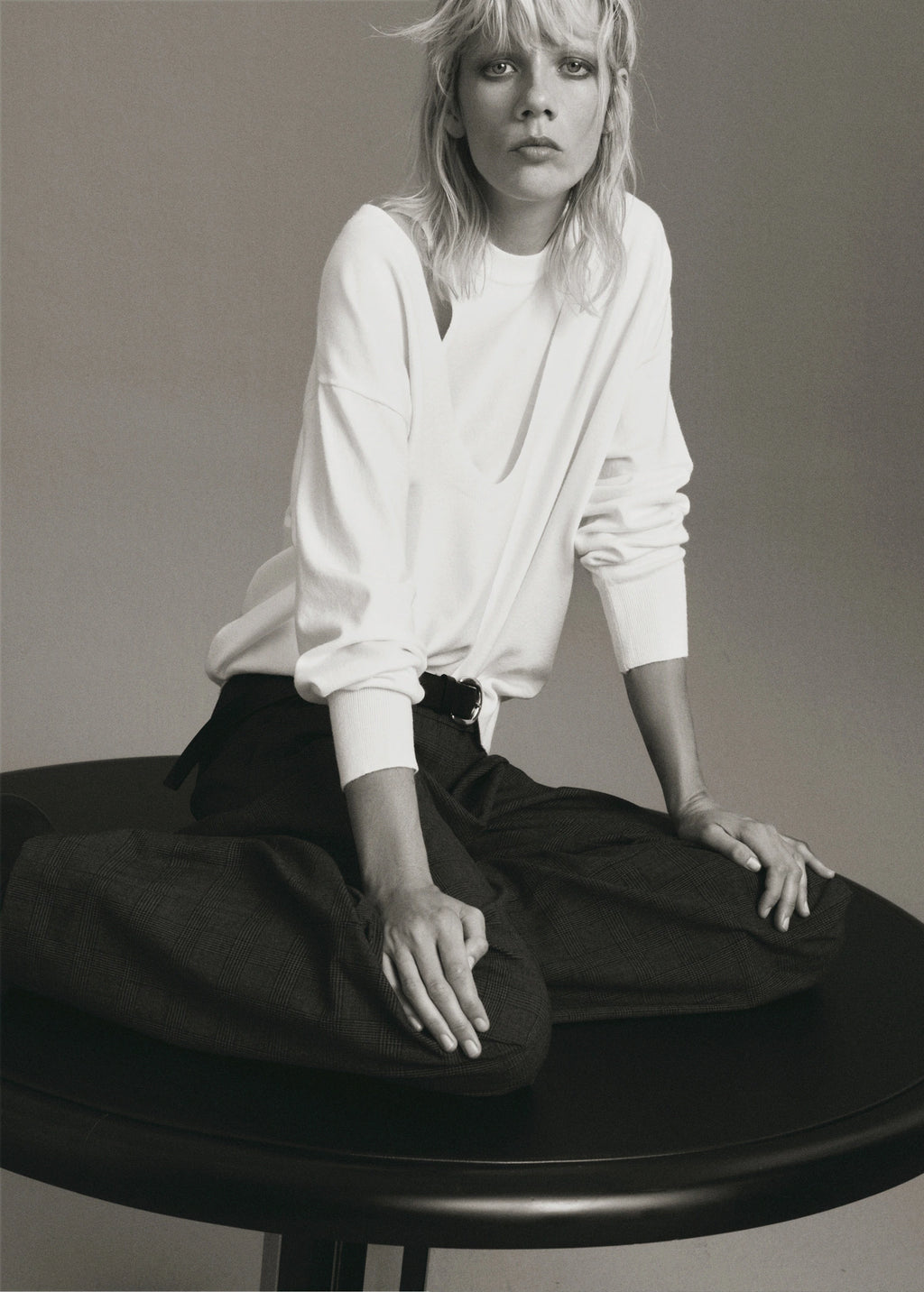 Oversized Combined Sweater