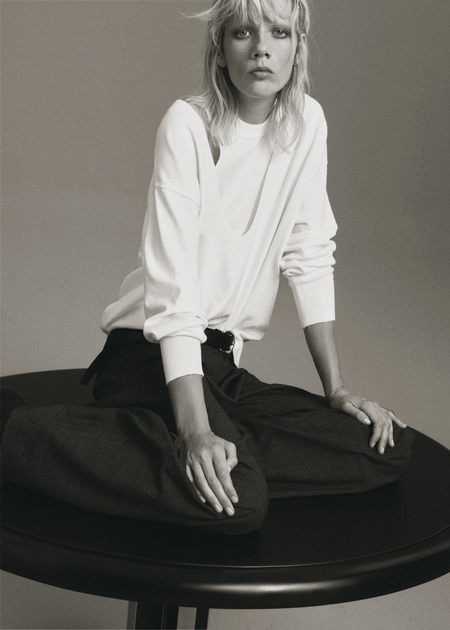 Oversized Combined Sweater