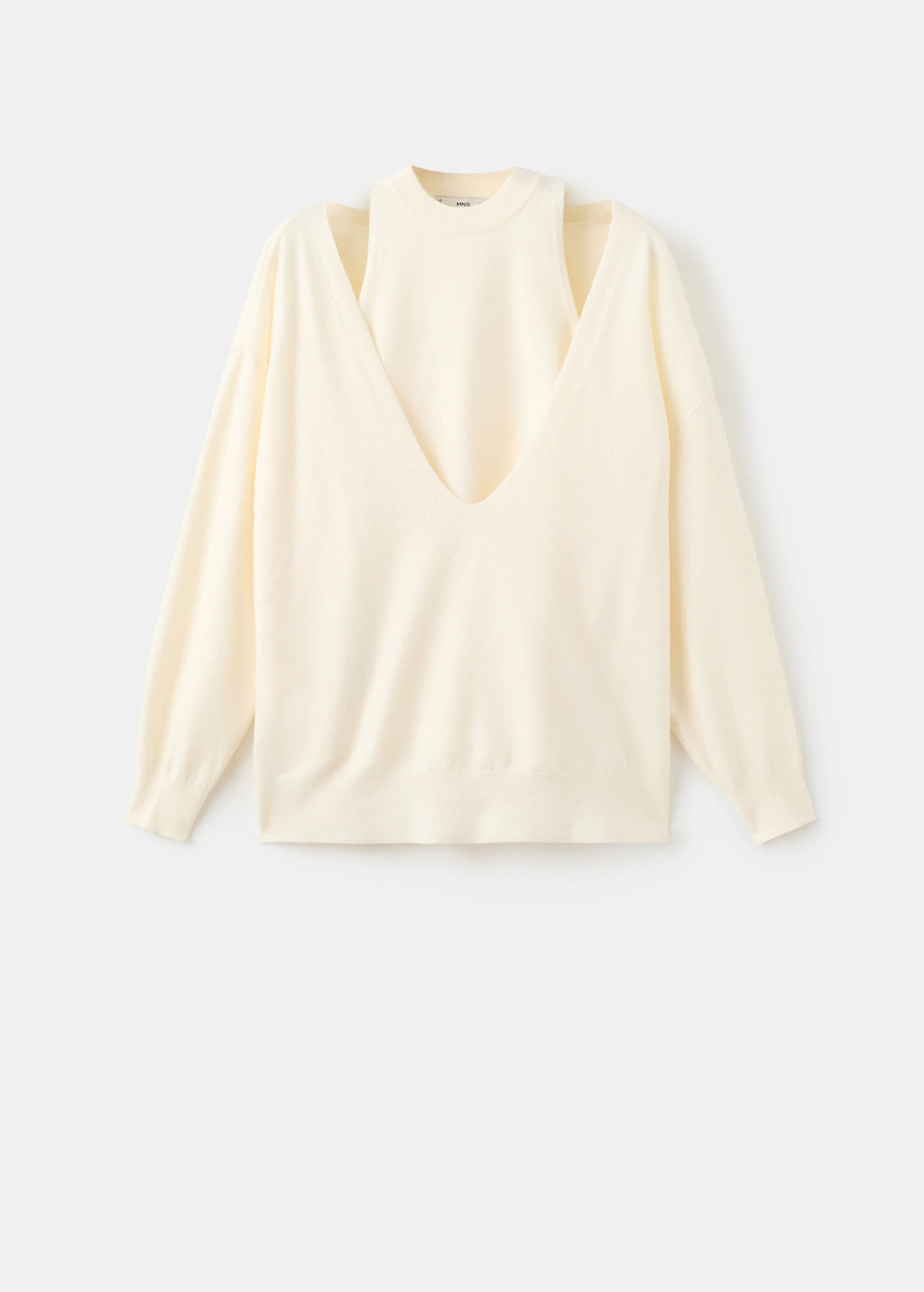 Oversized Combined Sweater