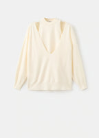 Oversized Combined Sweater