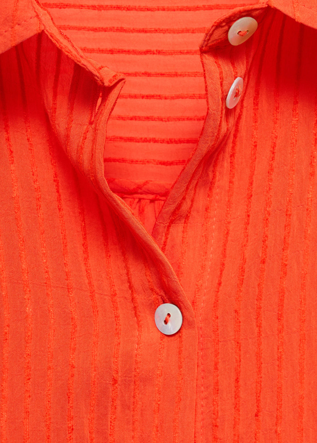 Oversized Crinkled Effect Shirt