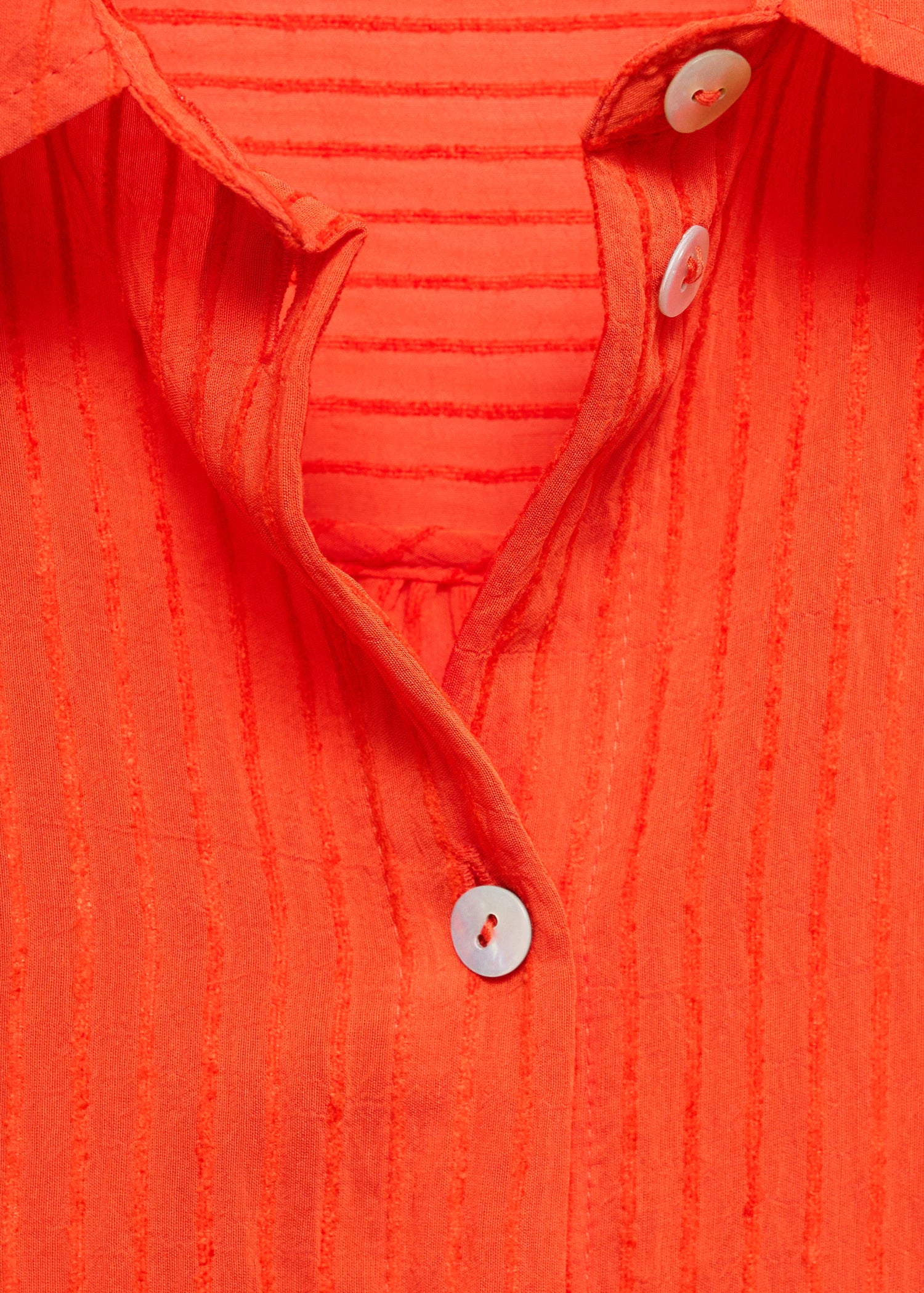 Oversized Crinkled Effect Shirt