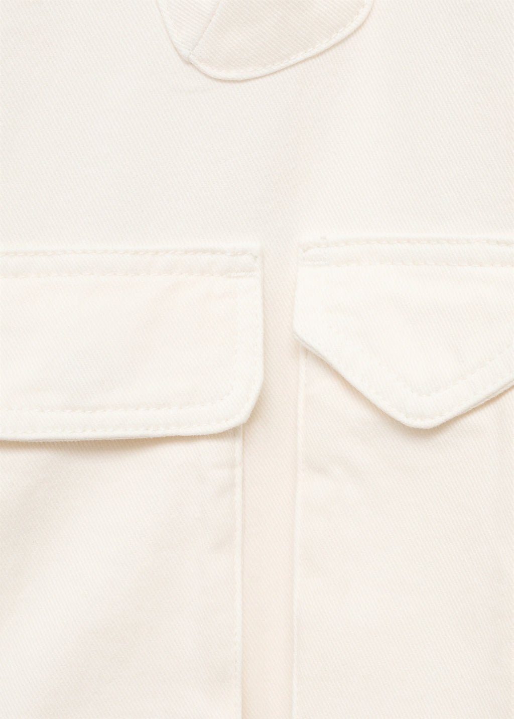 Oversized Denim Parka With Pockets