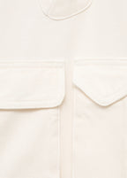 Oversized Denim Parka With Pockets