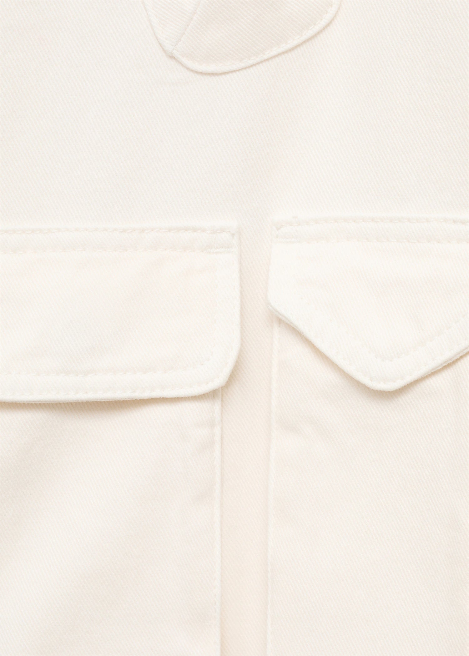 Oversized Denim Parka With Pockets