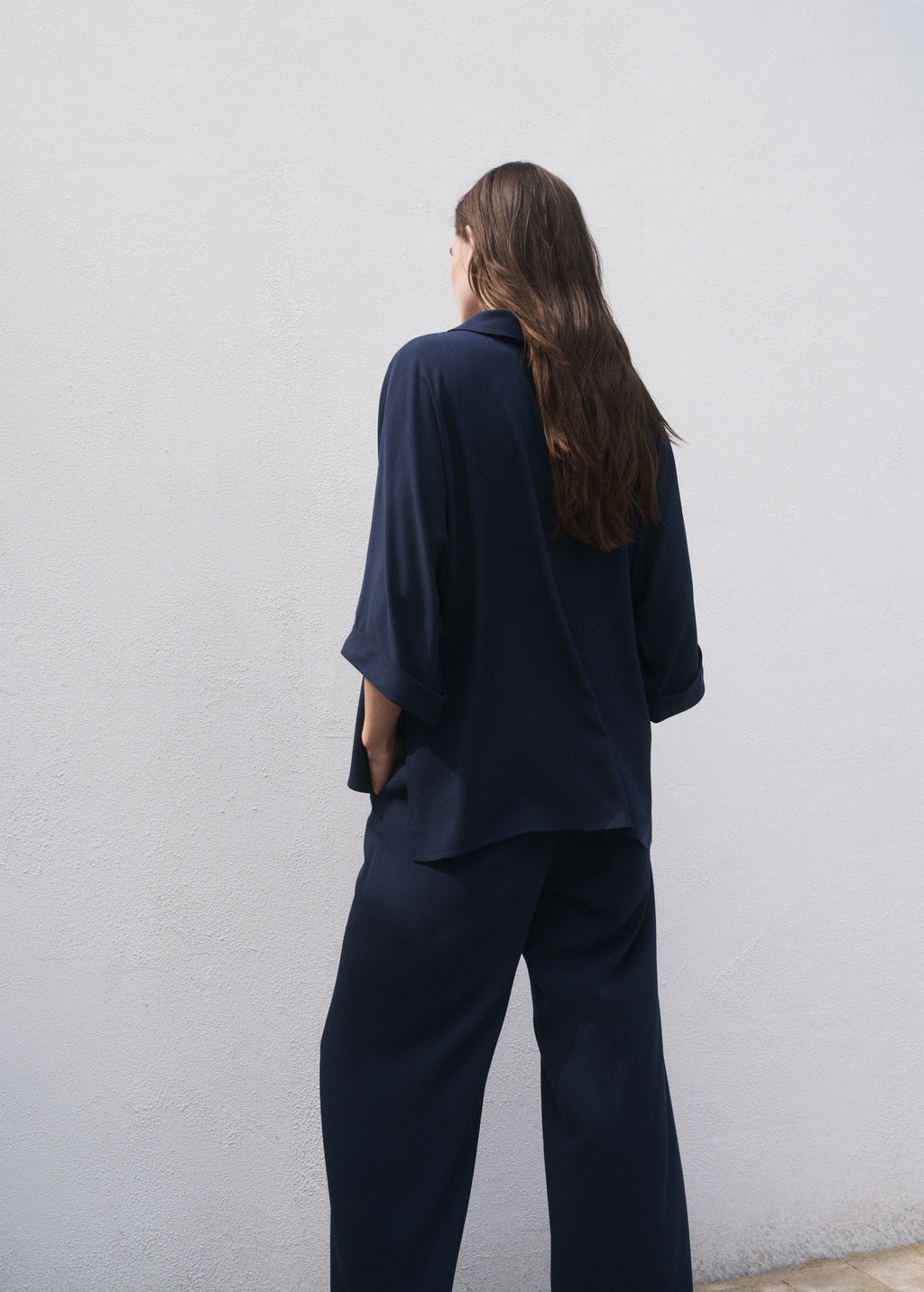 Oversized Flowing Blouse