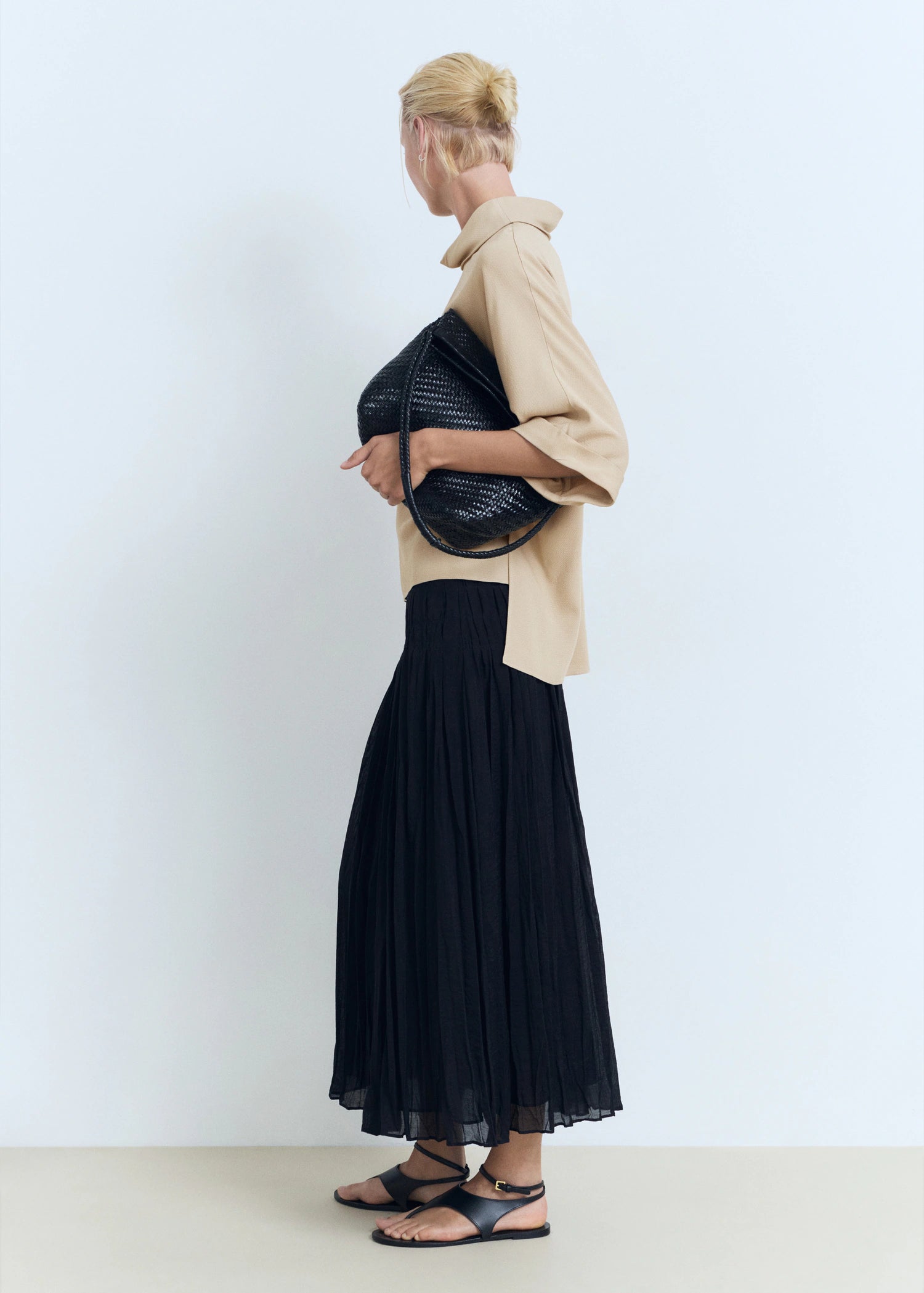 Oversized Flowing Blouse