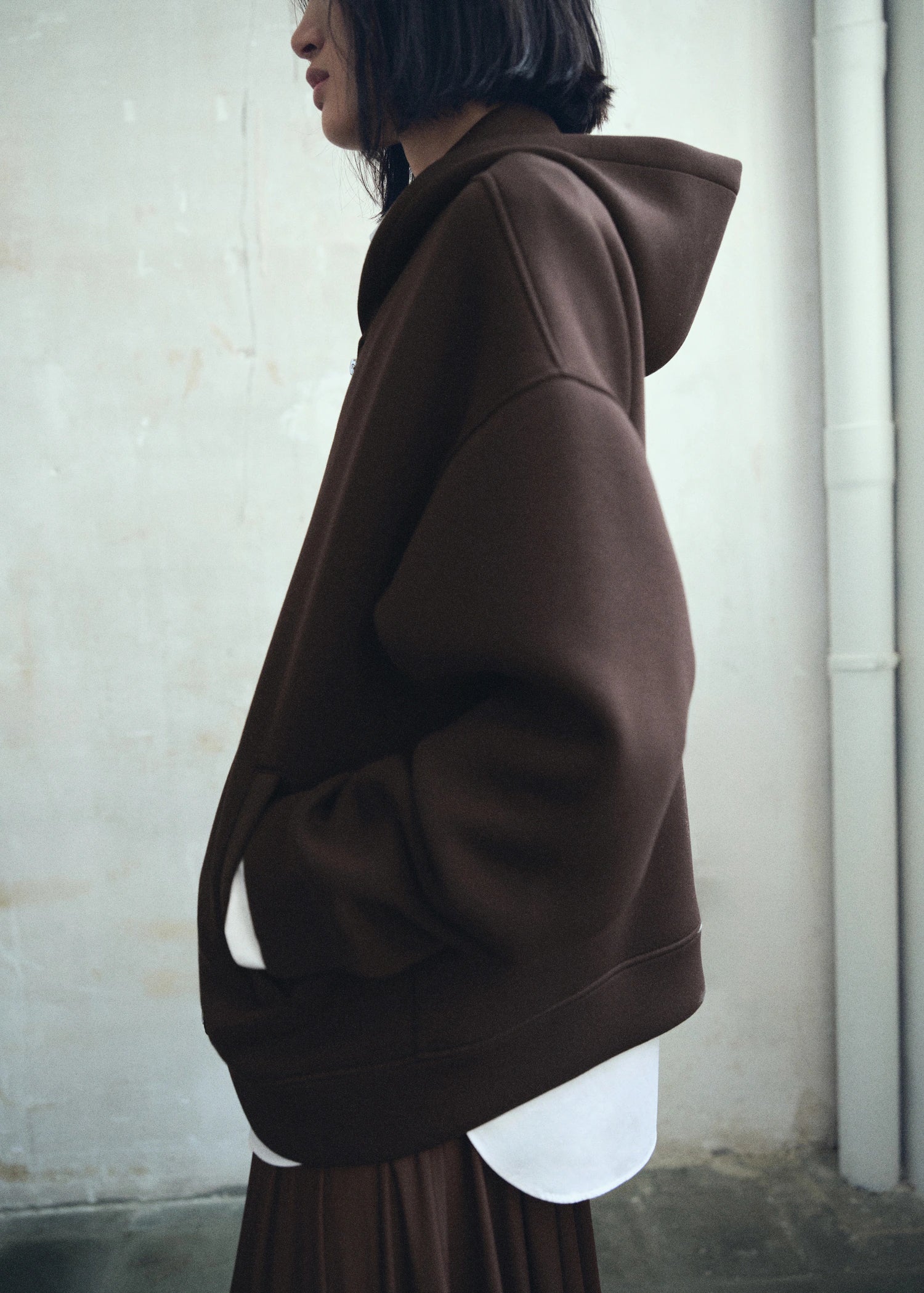 Oversized Hooded Jacket