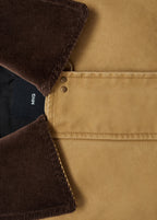 Oversized Parka With Contrasting Collar