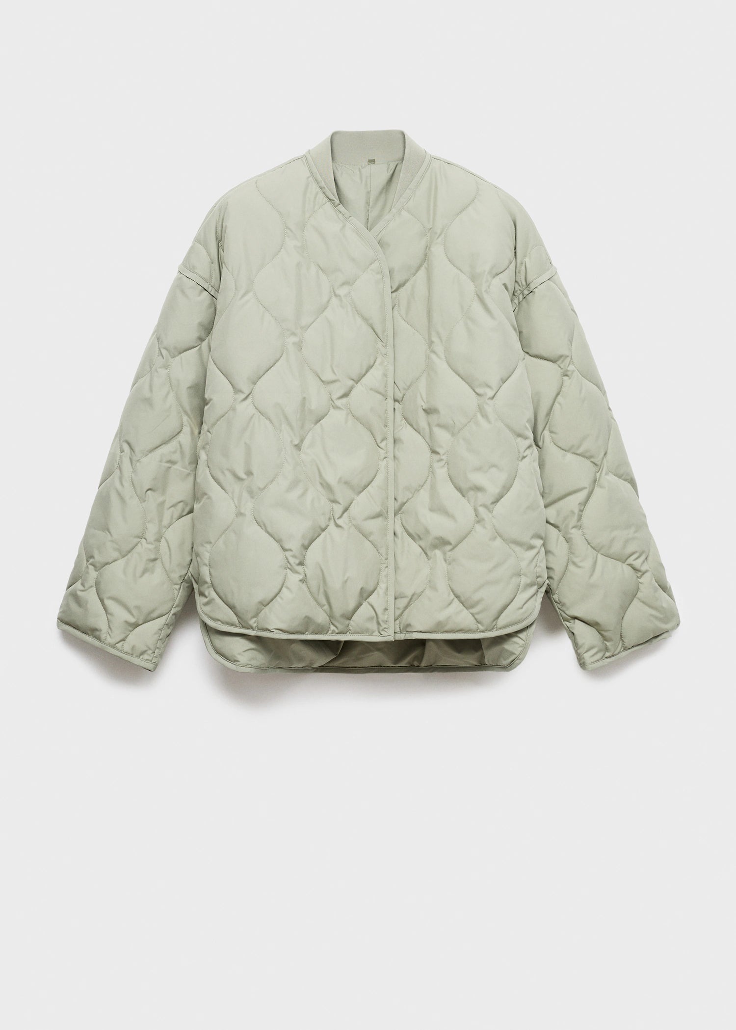 Oversized Quilted Anorak