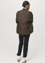 Oversized Quilted Anorak