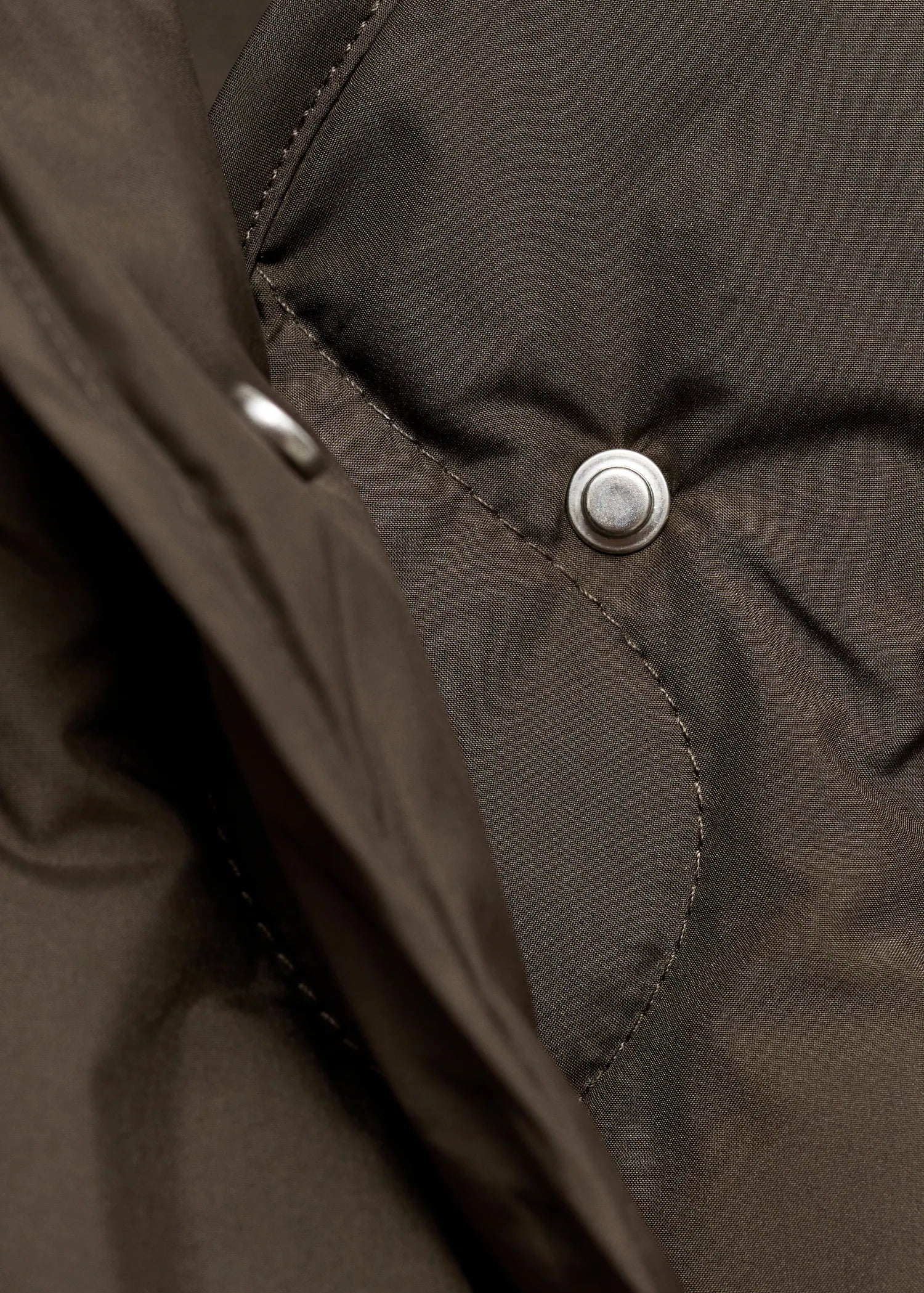 Oversized Quilted Anorak