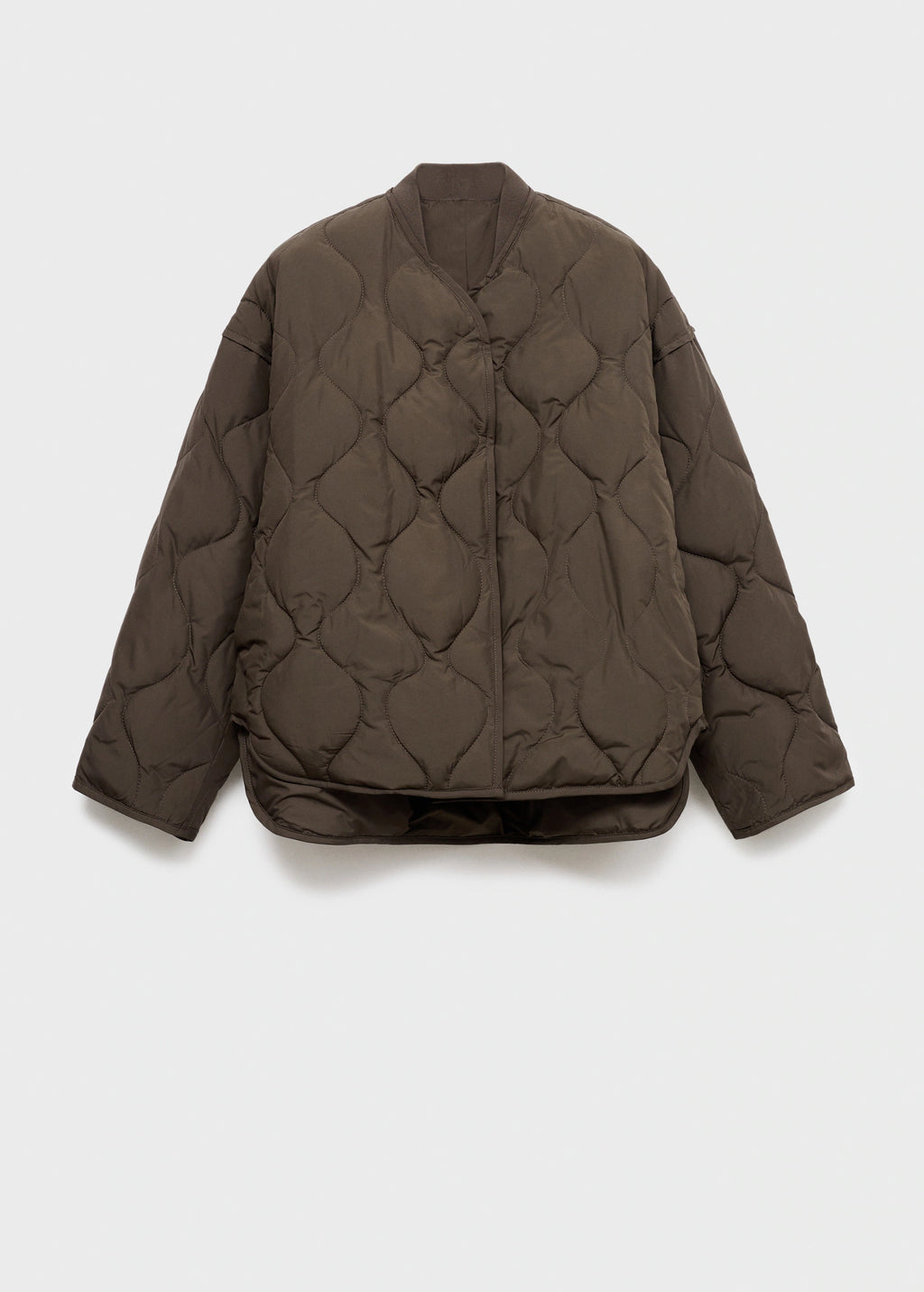 Oversized Quilted Anorak