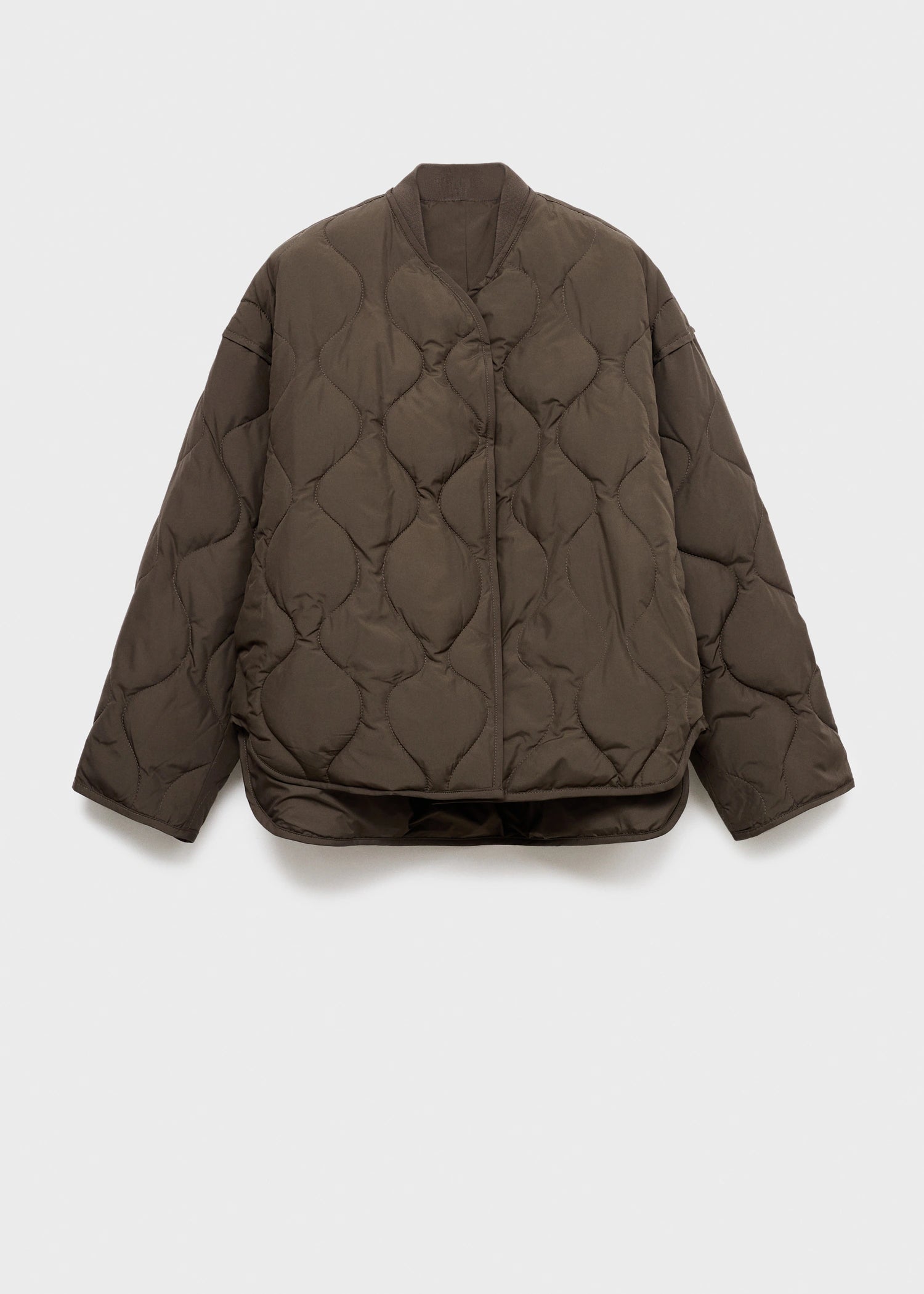 Oversized Quilted Anorak