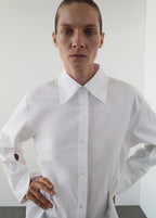 Oversized Shirt With Crossed Back