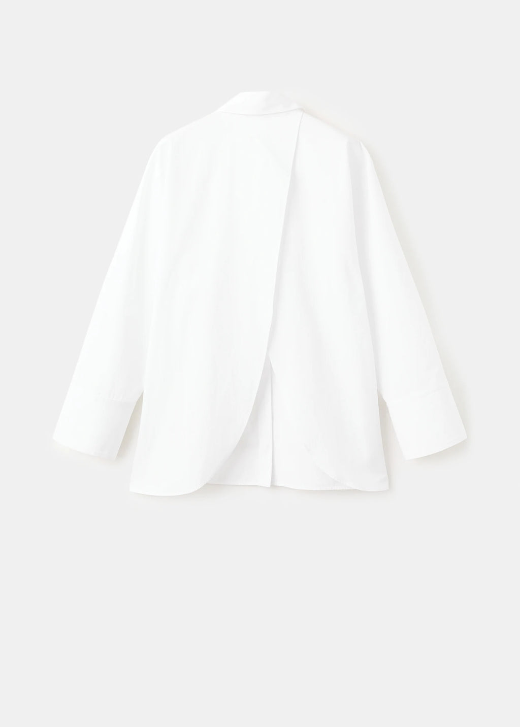 Oversized Shirt With Crossed Back