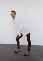 Oversized Shirt With Crossed Back