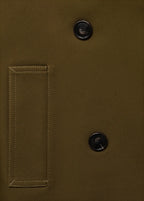 Oversized Short Double Breasted Trench Coat