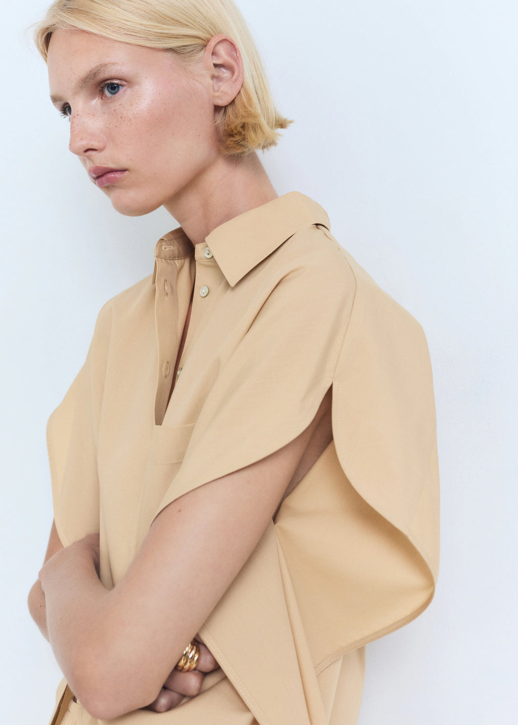 Oversized Short Sleeved Shirt