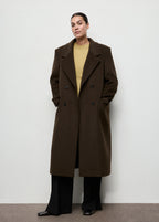 Oversized Sweater With Ribbed Trim