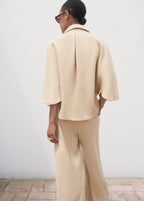 Oversized Three Quarter Sleeve Shirt