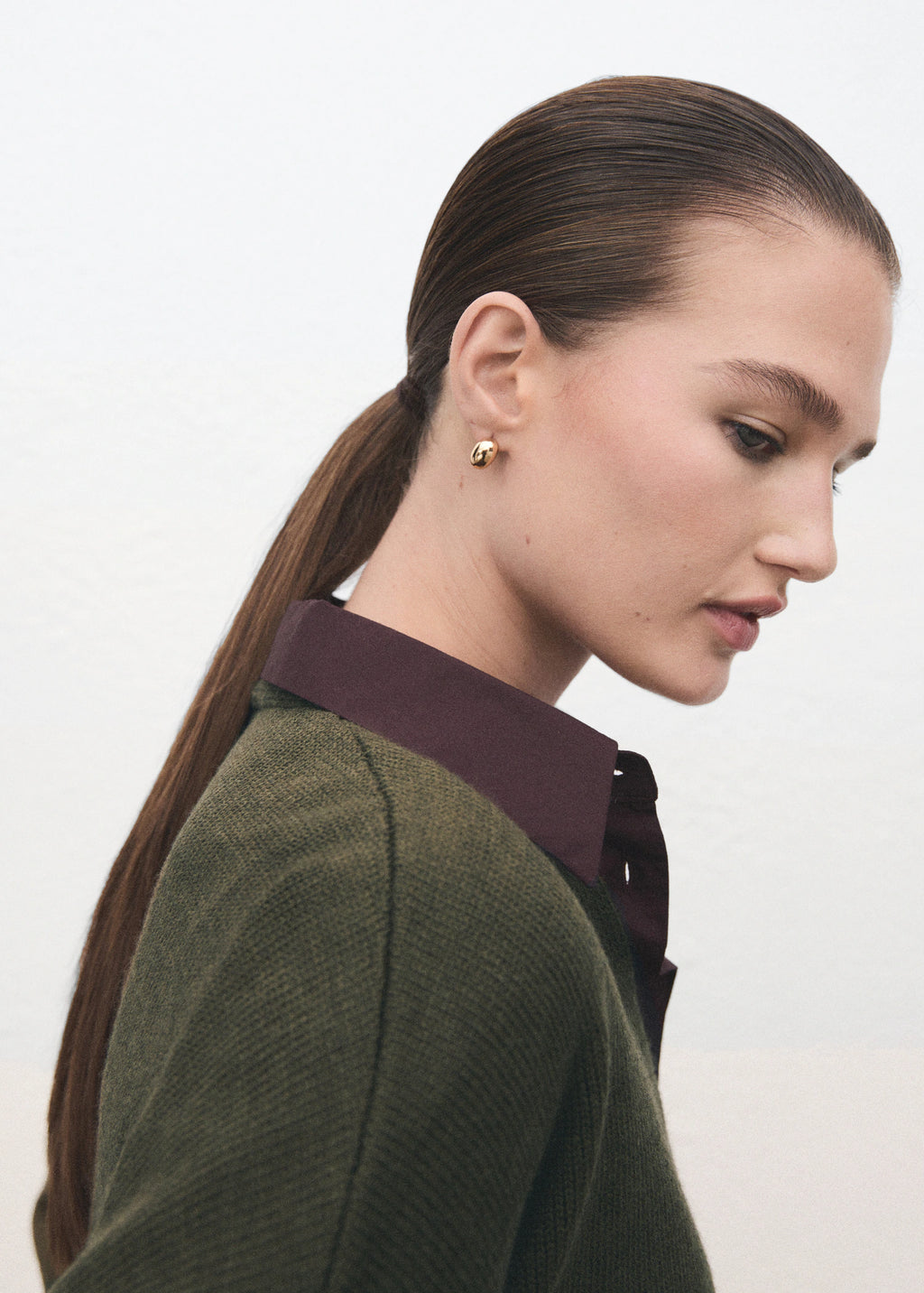 Oversized V Neck Cardigan