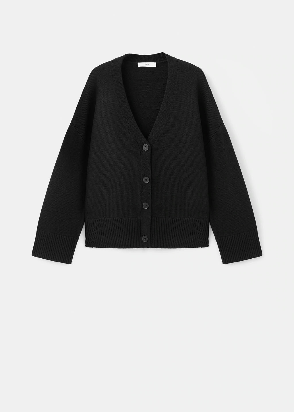 Oversized V Neck Cardigan