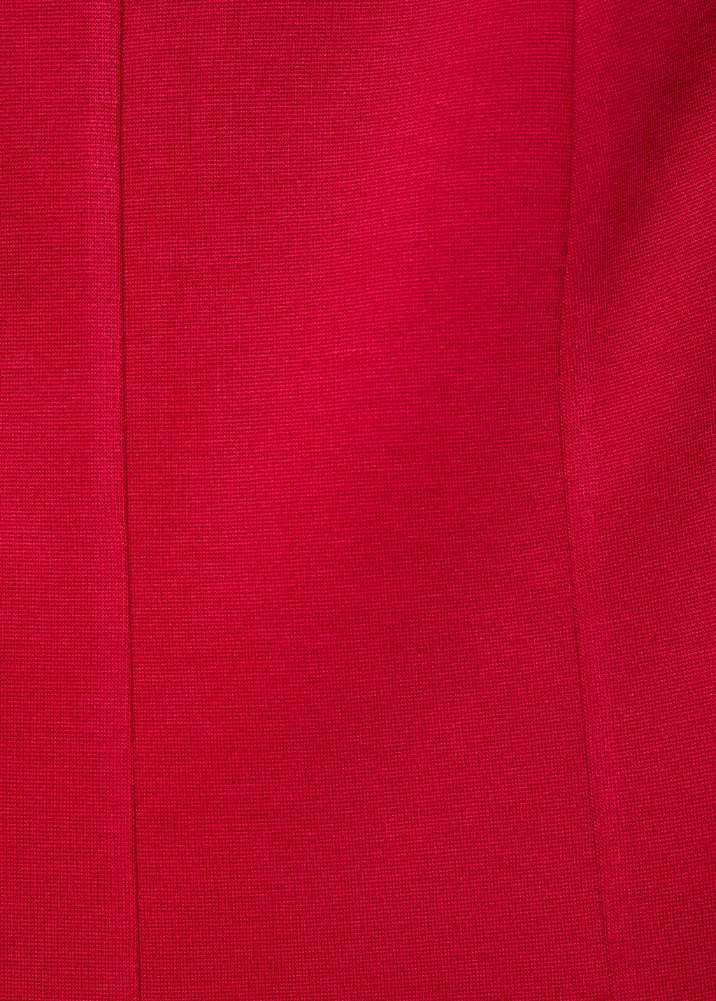 Peplum Top With Seam Detail