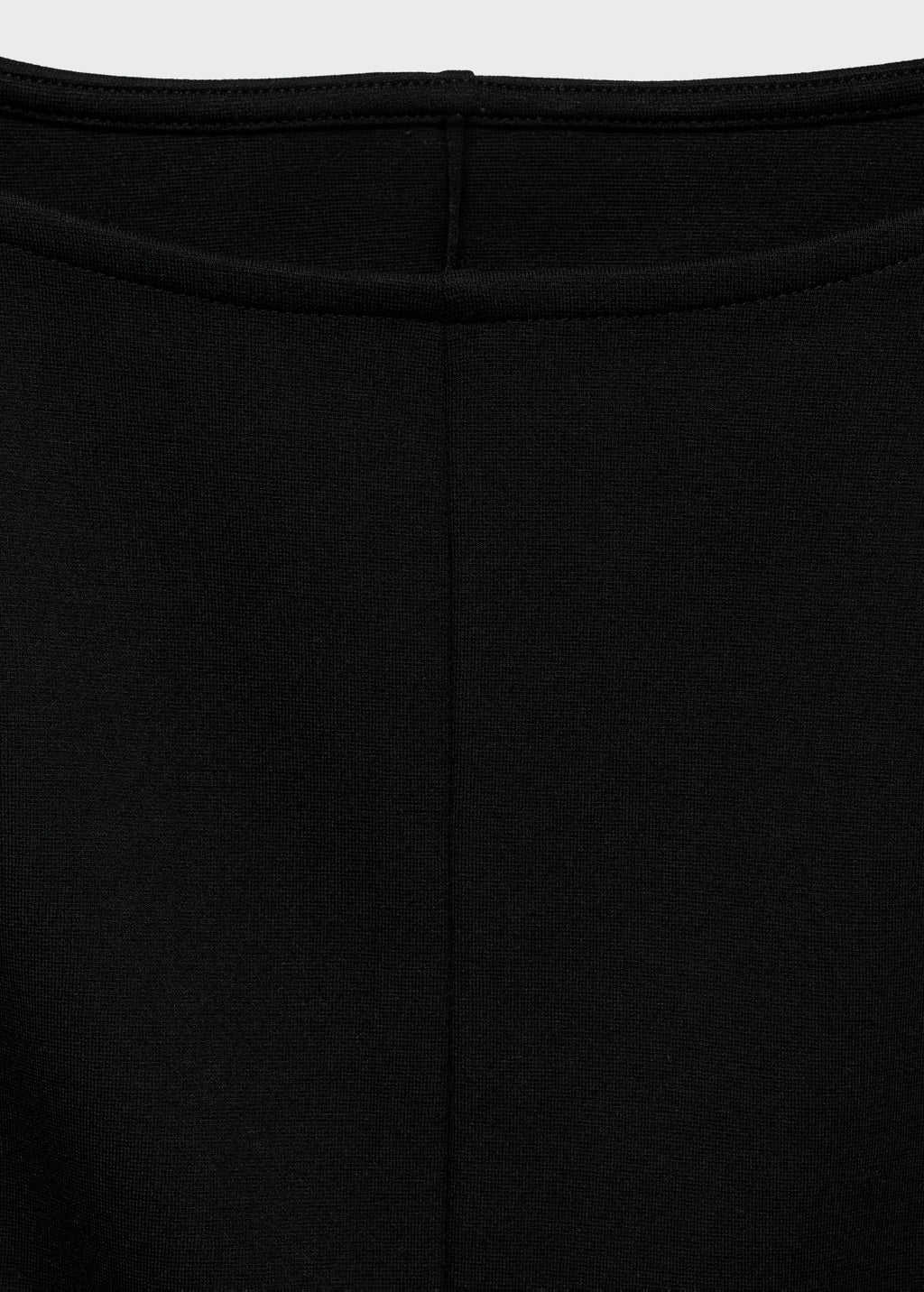 Peplum Top With Seam Detail