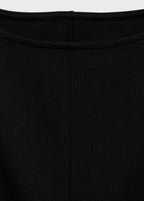 Peplum Top With Seam Detail