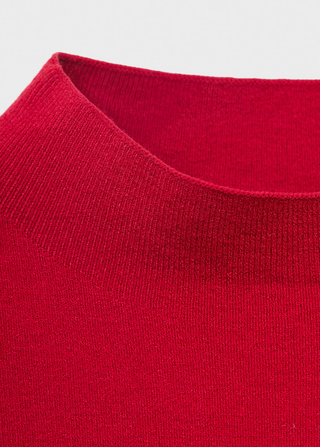 Perkins Neck Knitted Top