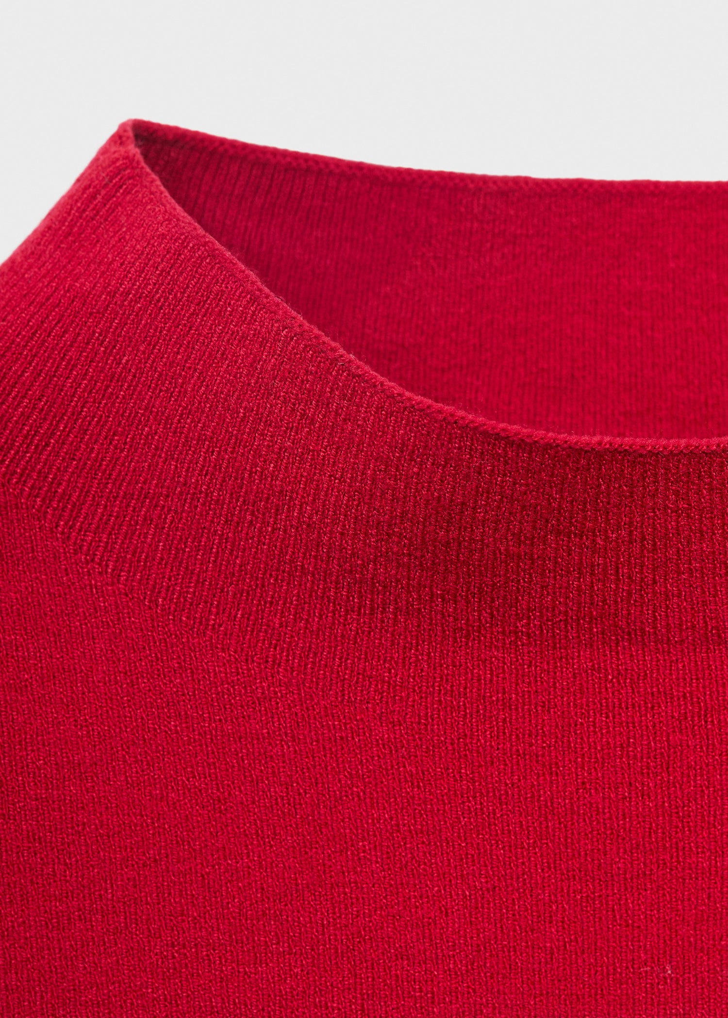 Perkins Neck Knitted Top