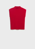 Perkins Neck Knitted Top