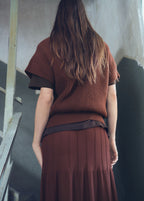 Perkins Neck Short Sleeved Sweater