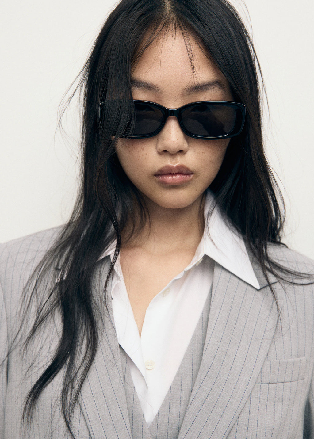 Pinstripe Suit Blazer